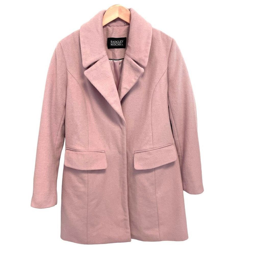 Badgley Mischka Wool Blend Coat